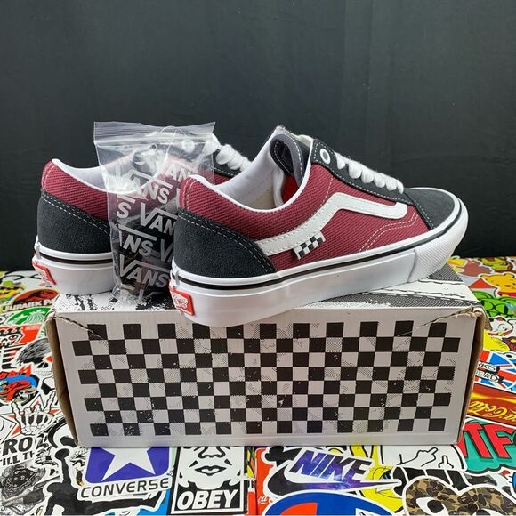 Vans Old Skool Pop Cush Pomegranate Womens Various Sizes - Picture 2 of 13